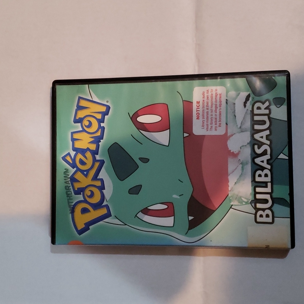 Pokemon Bulbasaur DVd